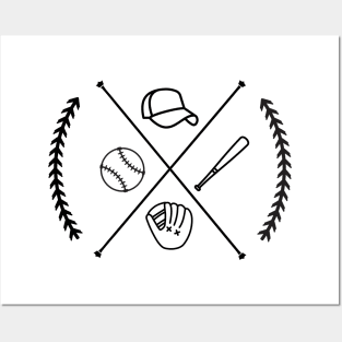 Baseball - Equipment Posters and Art